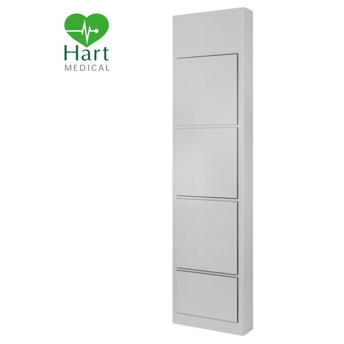 Hart Medical Full Height 2800mm Medical IPS Panel - Light Grey